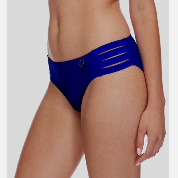 BNWT BODY GLOVE SMOOTHIES COLLECTION HIPSTER FULL COVERAGE BIKINI BOTTOM SZ L - Picture 2 of 3